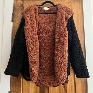 Urban Outfitters Two-Tone Teddy Jacket